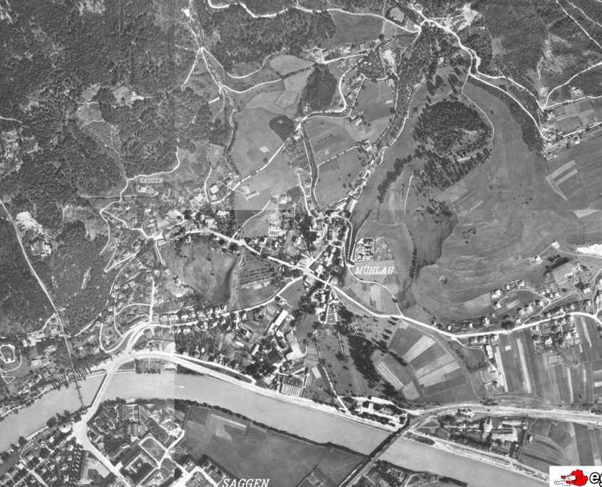 Mühlau Luftbild 1940